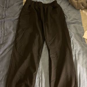 SHEIN women’s black joggers (sizes medium and large)